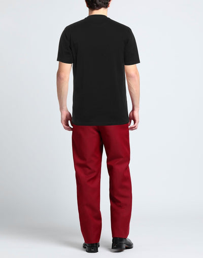 Valentino Garavani – Schwarzes T-Shirt mit College-Logo