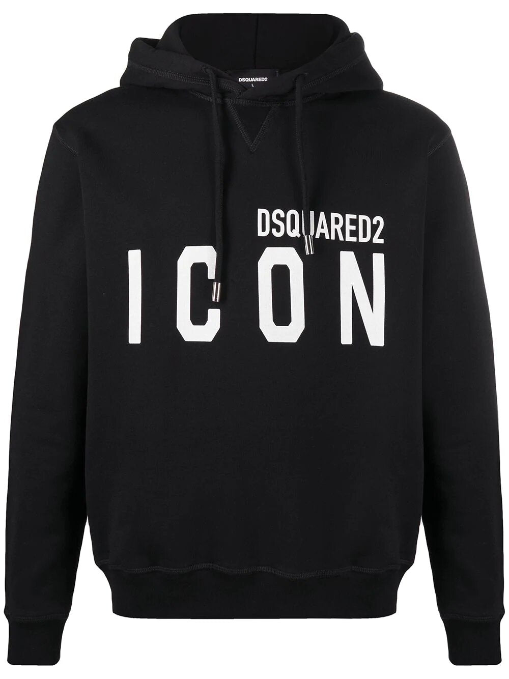 Dsquared2 Hoodie mit Icon-Print Schwarz 