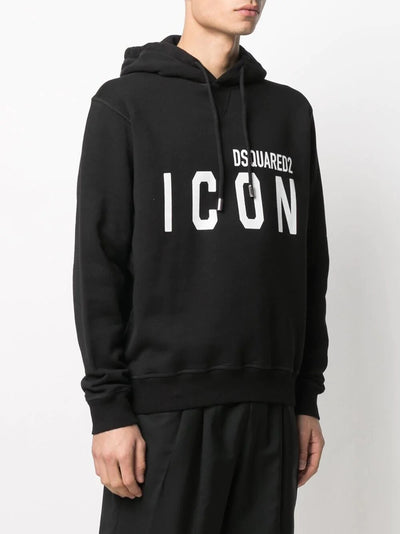 Dsquared2 Hoodie mit Icon-Print Schwarz 