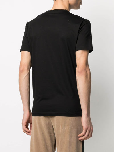 Dsquared2 – Schwarzes T-Shirt mit „I Can't“-Logodruck