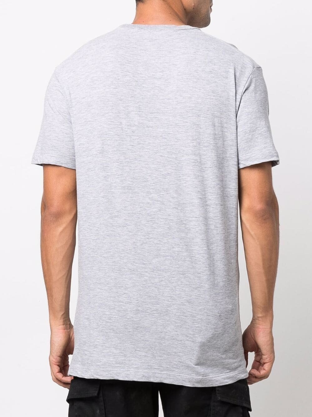 Dsquared2 Icon Spray Baumwoll-T-Shirt Grau 
