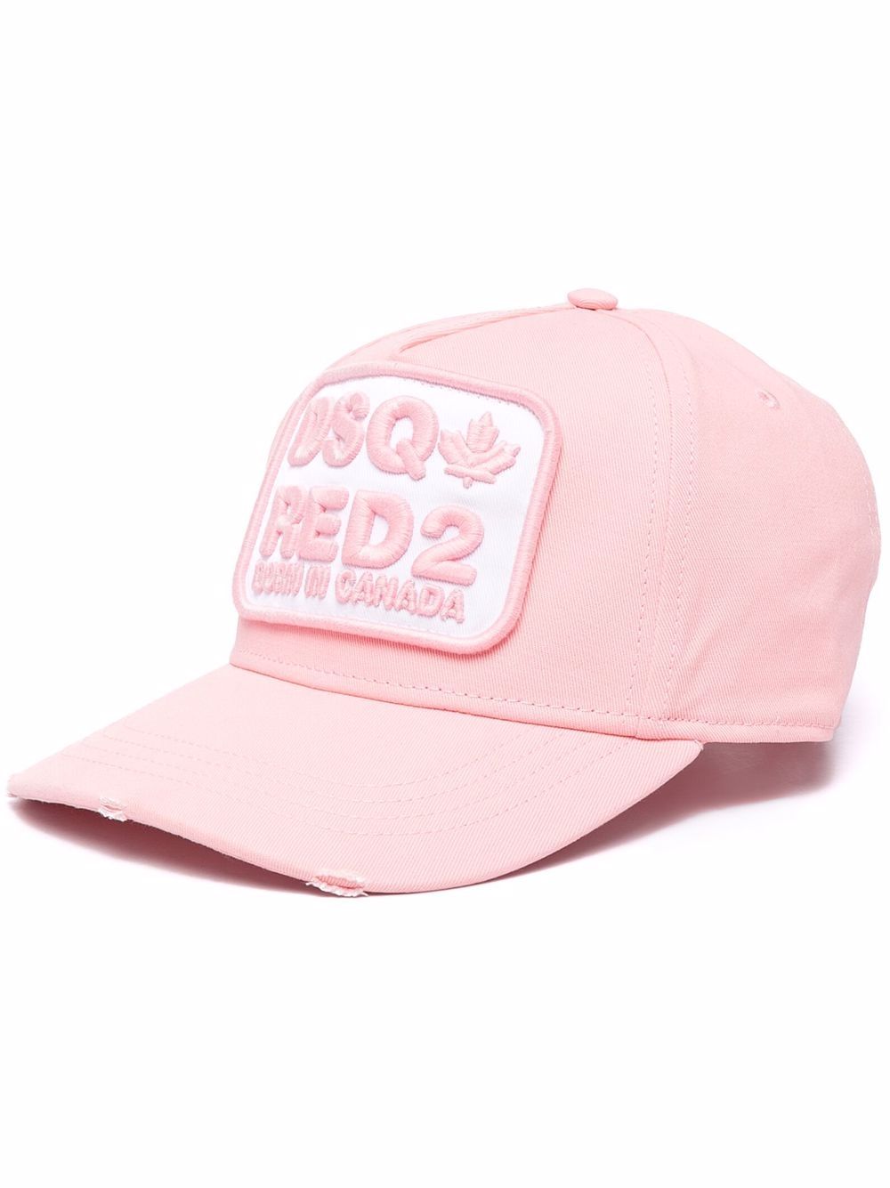 Dsquared2 Rosa DSQ-Red2 Logo-Kappe 