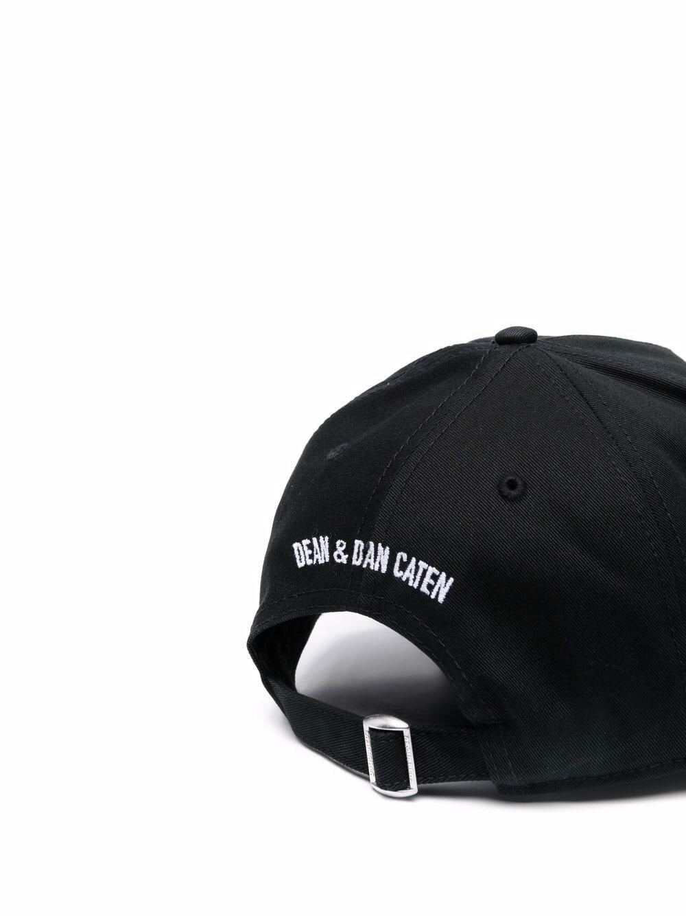 Dsquared2 – Icon Forever – Schwarze Baseballkappe 