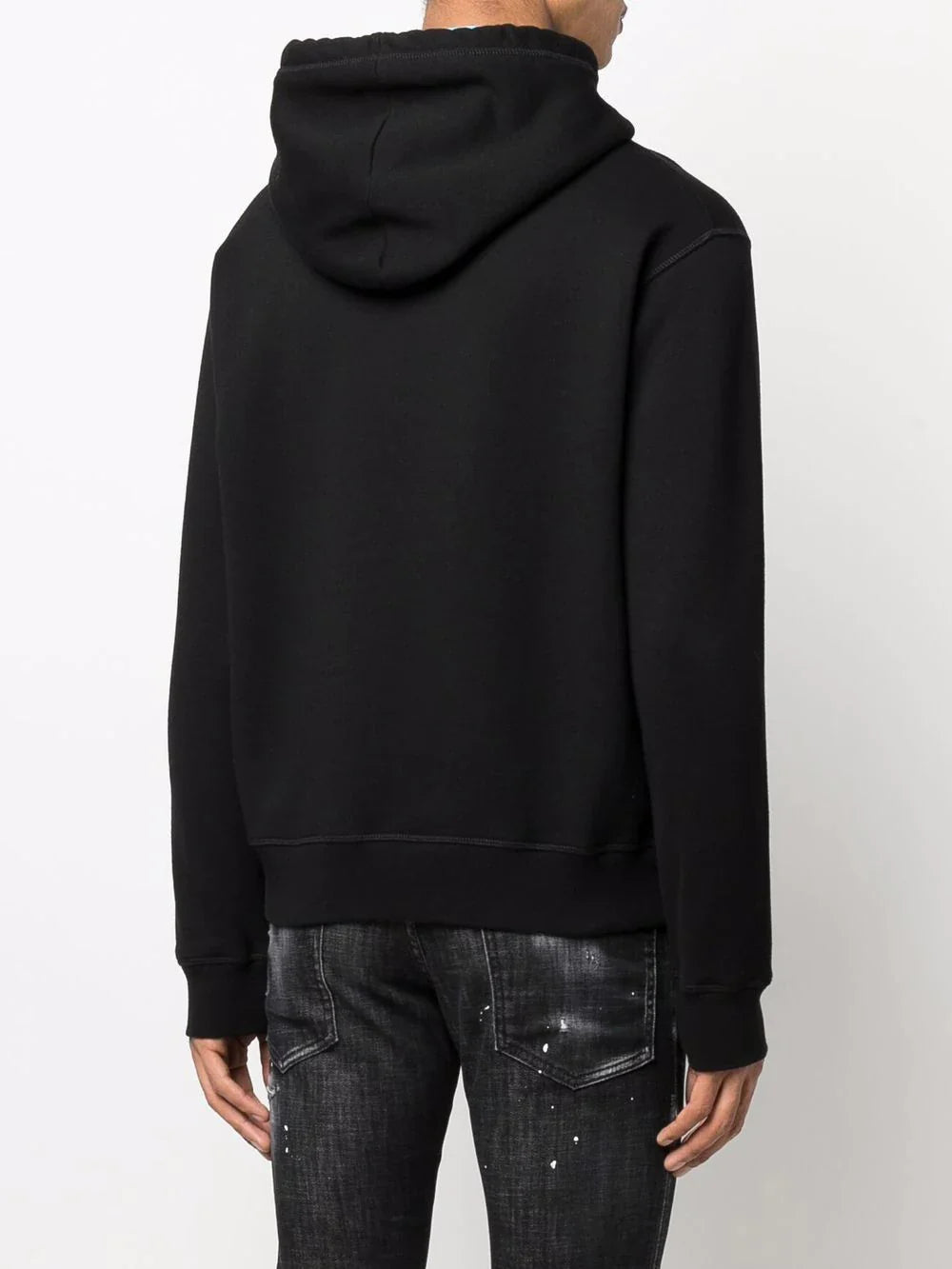 Dsquared2 Mini Logo Ceresio 9 Kapuzenpullover in Schwarz