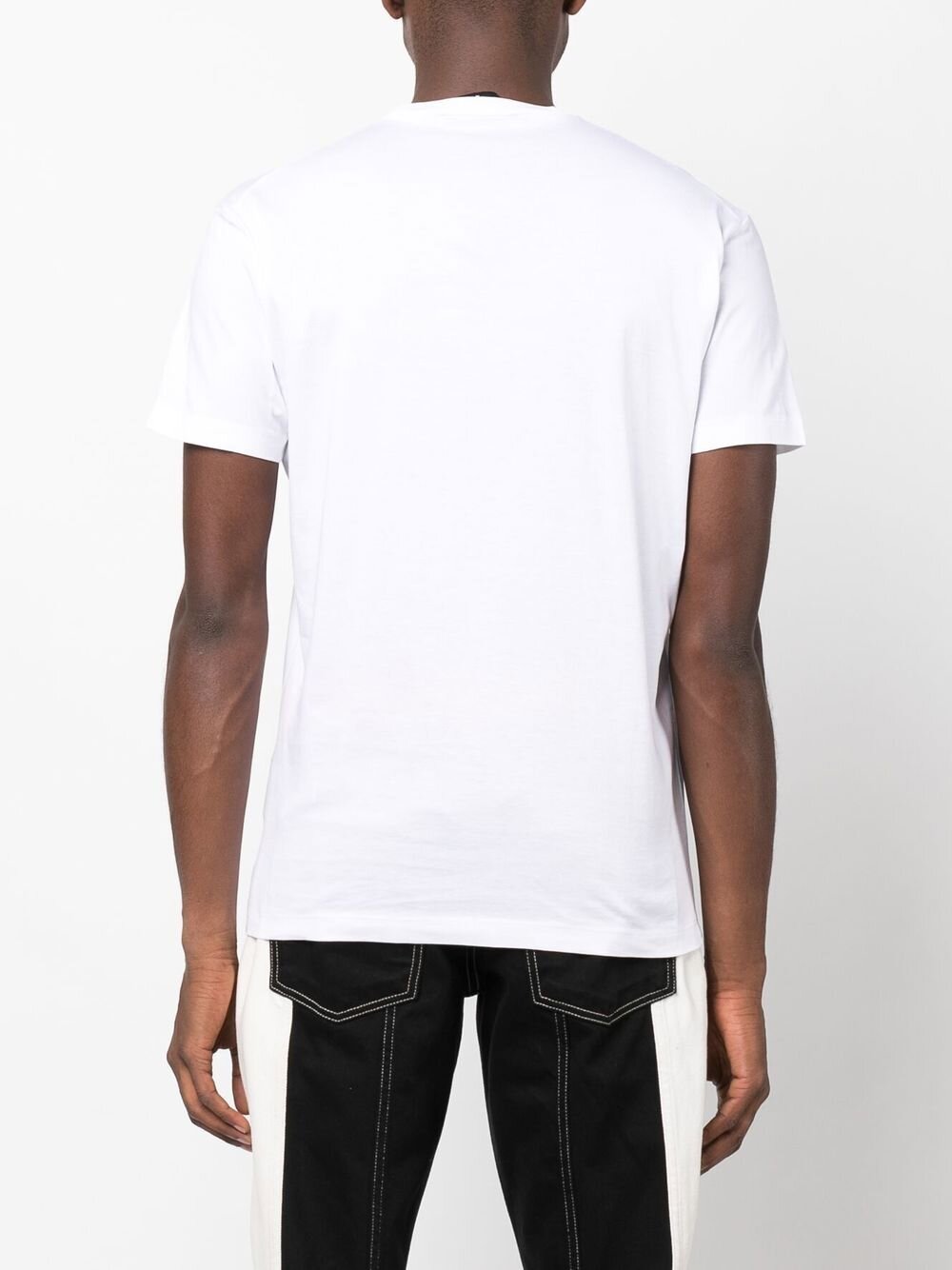Dsquared2 – Ceresio 9 – T-Shirt mit Mini-Logo in Weiß