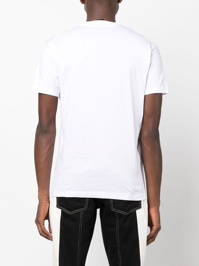 Dsquared2 – Ceresio 9 – T-Shirt mit Mini-Logo in Weiß