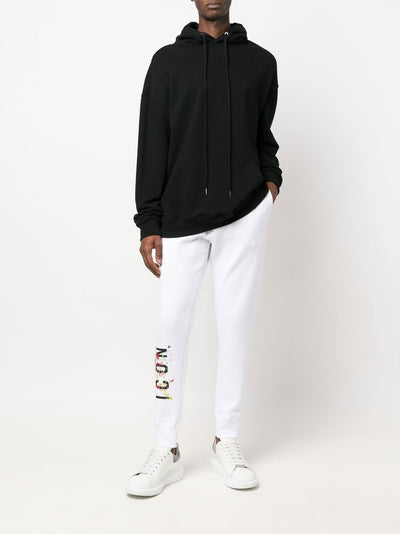 Dsquared2 Icon Splat Jogginghose Weiß