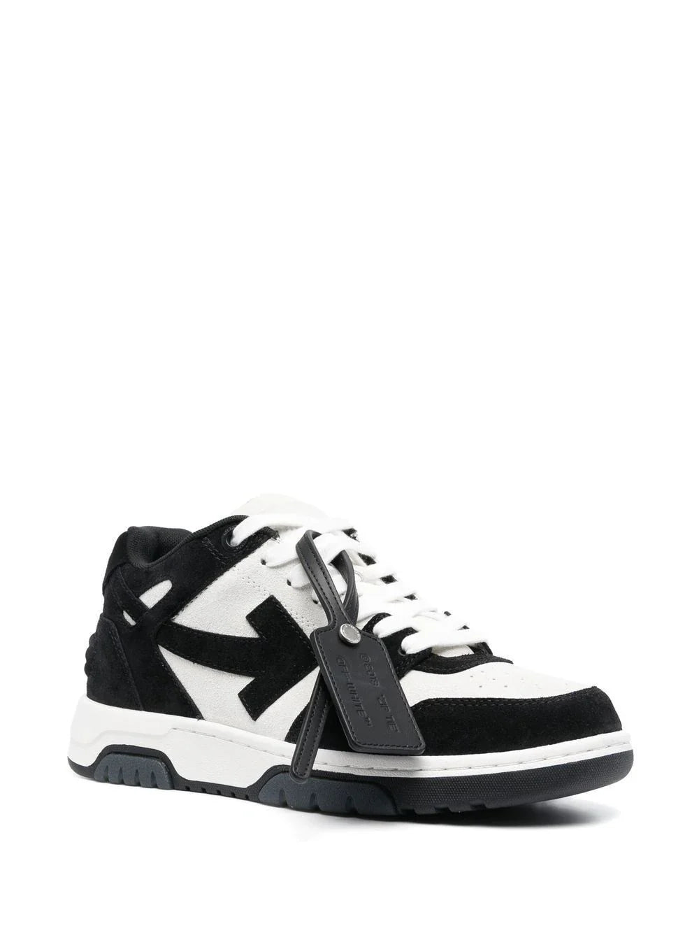 Off-White – Out of Office – Schwarze Wildleder-Sneaker