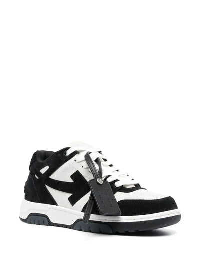 Off-White – Out of Office – Schwarze Wildleder-Sneaker