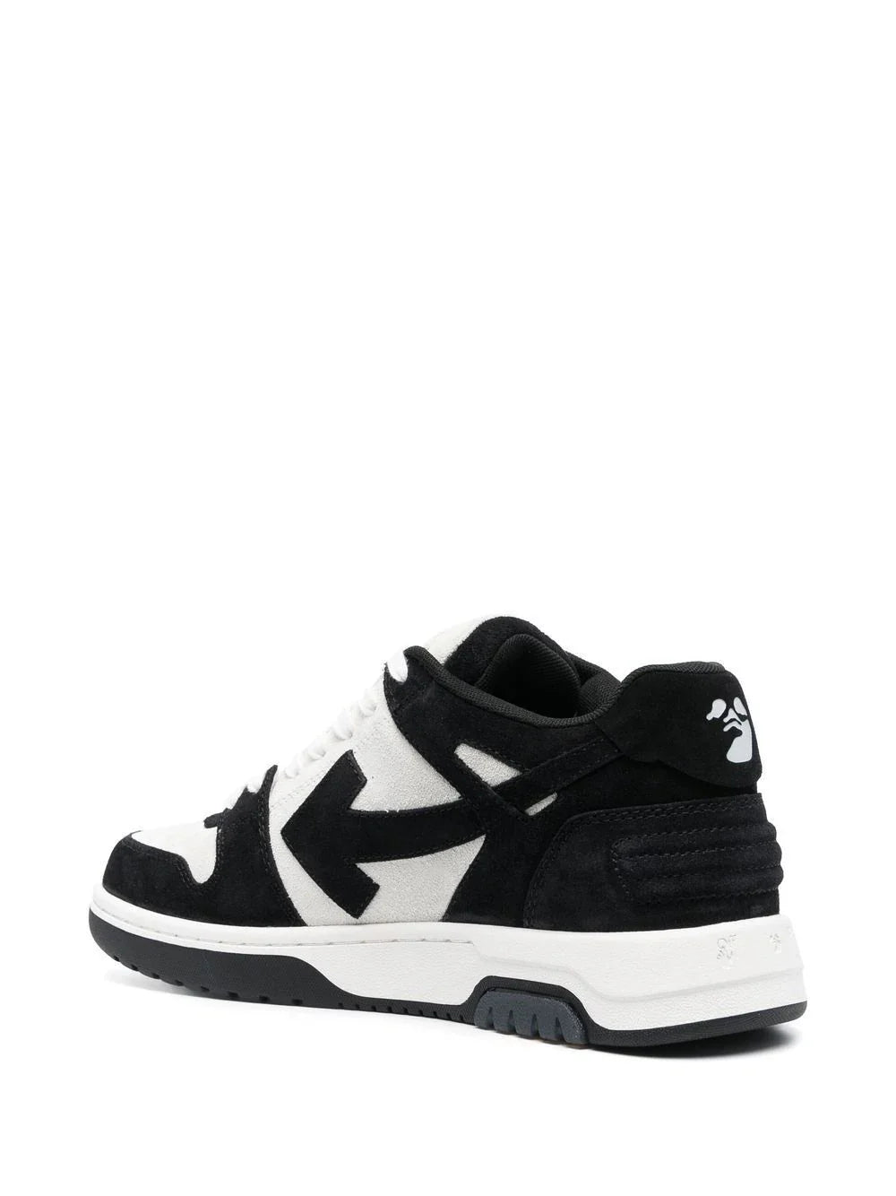 Off-White – Out of Office – Schwarze Wildleder-Sneaker