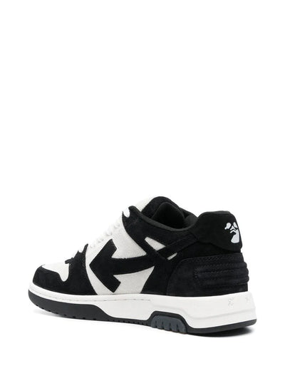 Off-White – Out of Office – Schwarze Wildleder-Sneaker
