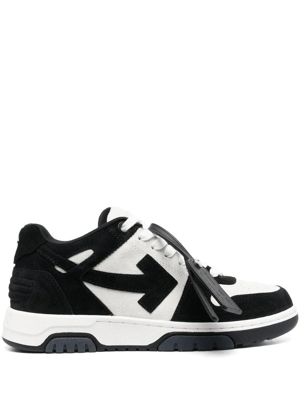 Off-White – Out of Office – Schwarze Wildleder-Sneaker