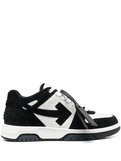 Off-White – Out of Office – Schwarze Wildleder-Sneaker