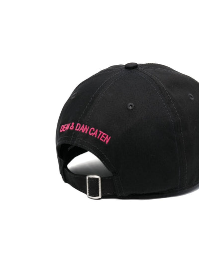 Dsquared2 Icon Tropical Baseballkappe Schwarz