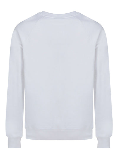 Balmain Paris – Weißes Sweatshirt mit Logo-Print