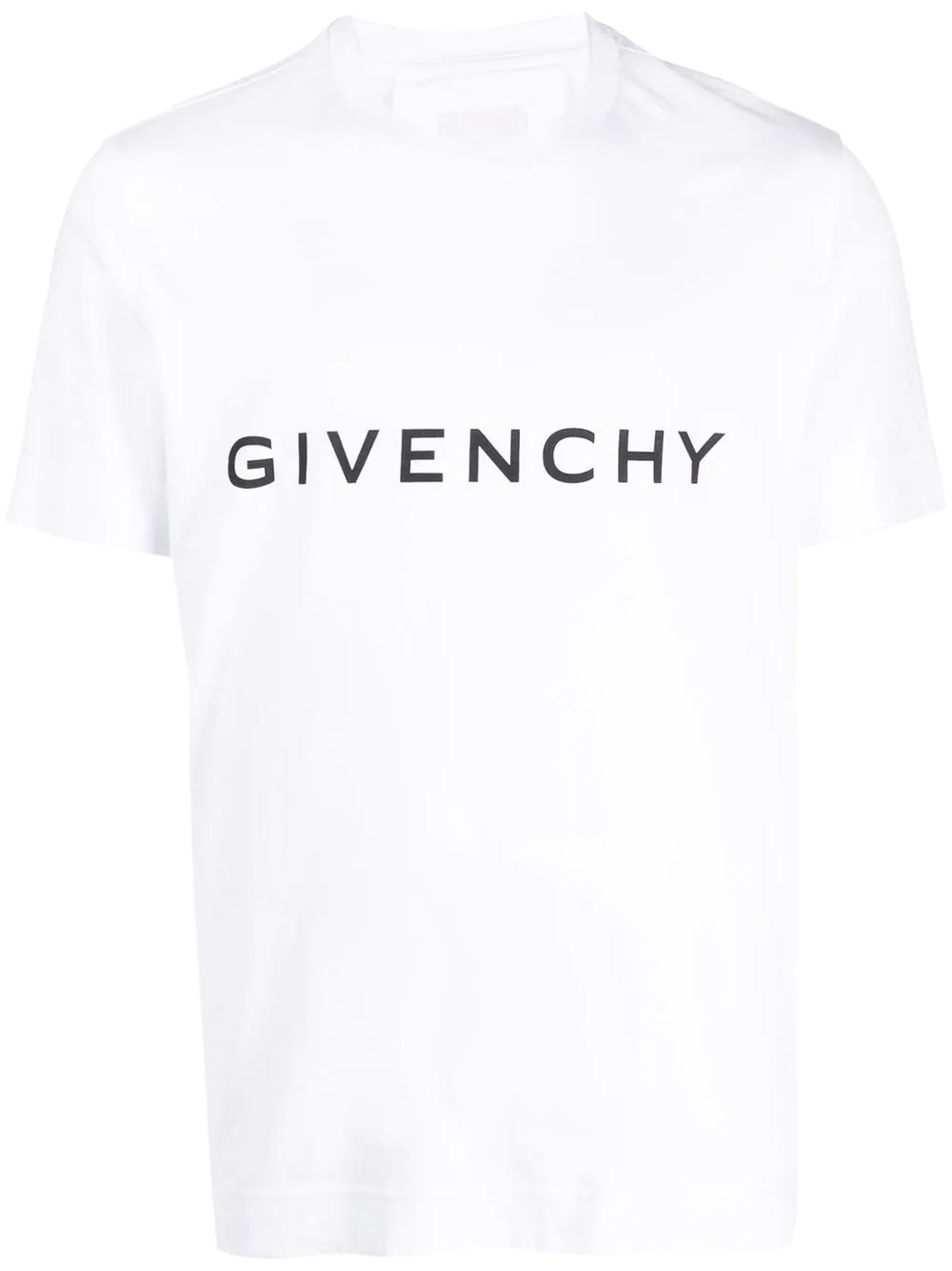 Givenchy – Archetype – Weißes T-Shirt mit Logo-Print
