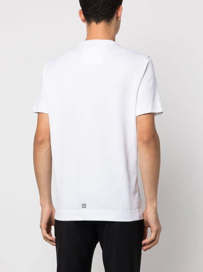 Givenchy – Archetype – Weißes T-Shirt mit Logo-Print