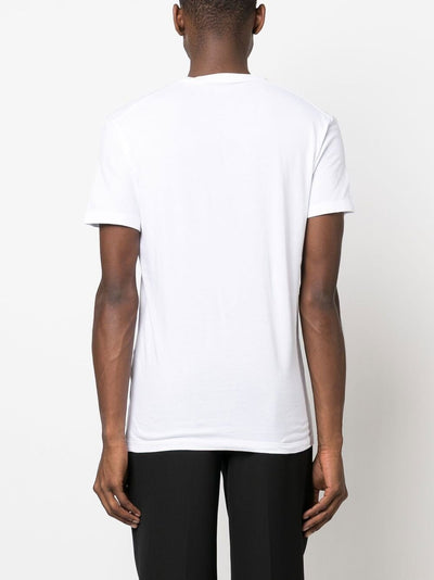 Dsquared2 – Lässiges T-Shirt mit Logo-Print in Weiß