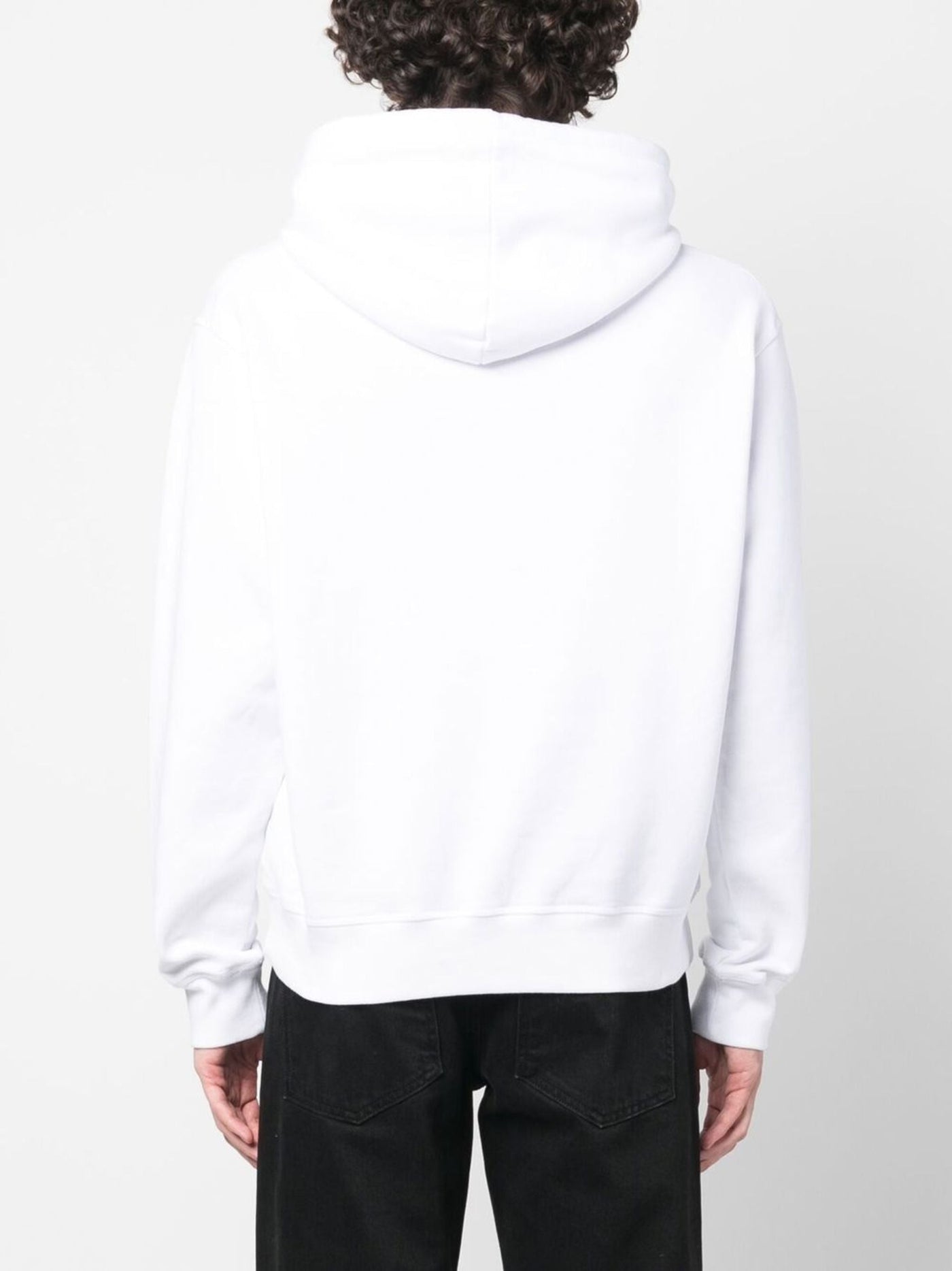 Dsquared2 Cool Fit Ahornblatt-Hoodie Weiß