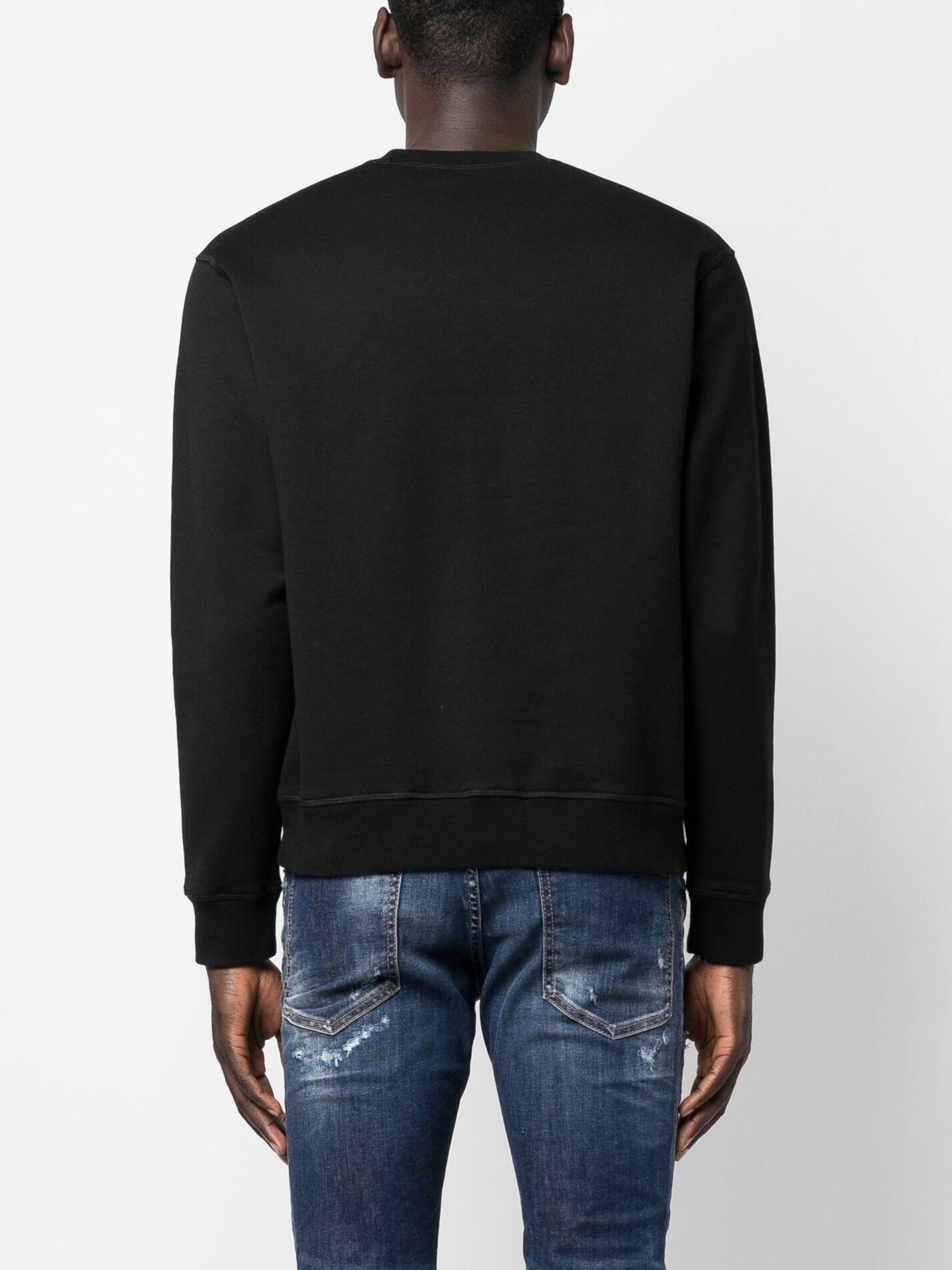 Dsquared2 Fullback College Sweatshirt Schwarz