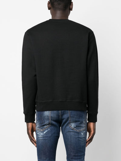 Dsquared2 Fullback College Sweatshirt Schwarz