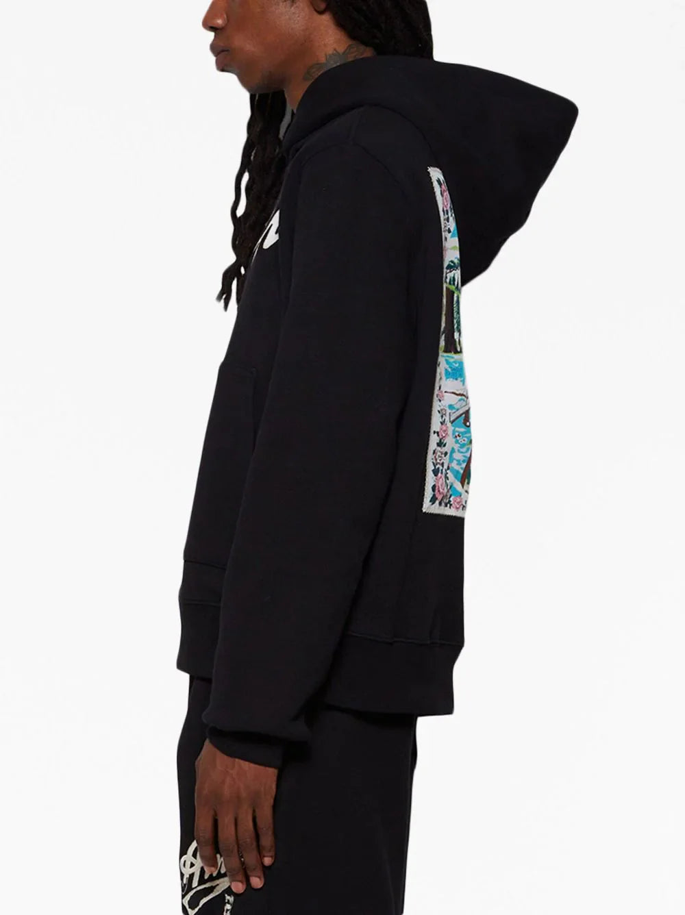 Amiri – California – Hawaii-Kapuzenpullover in Schwarz 
