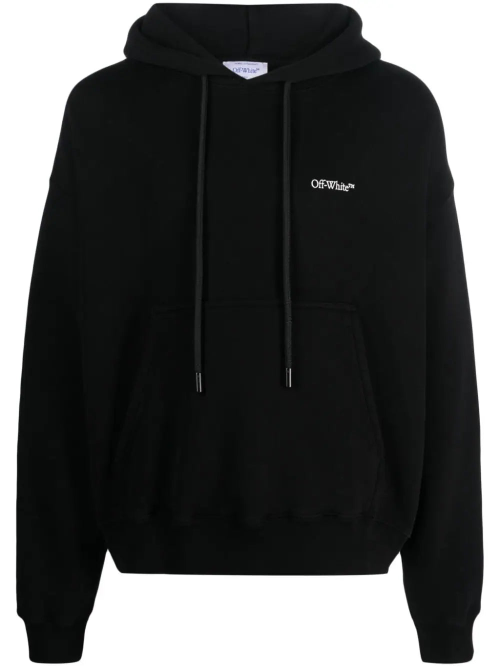 Off-White – Schwarzer Skate-Hoodie „Scratch Arrow“