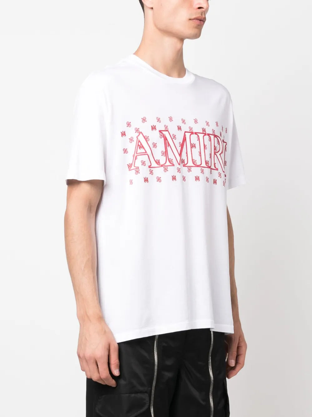 AMIRI MA T-Shirt mit Paisley-Print Weiß