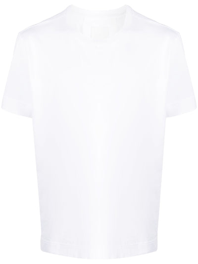 Givenchy – Oversize-T-Shirt mit kleinem 4G-Logo-Stickerei in Weiß