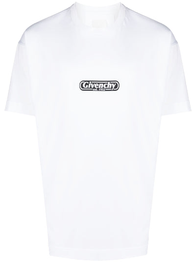 Givenchy – Weißes T-Shirt mit Logo-Aufdruck „Est. 1952“