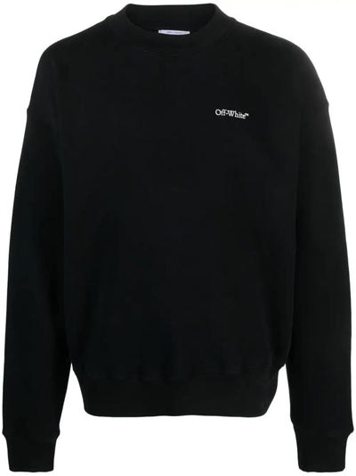 Off-White – Lunar Arrow – Skate-Sweatshirt in Schwarz