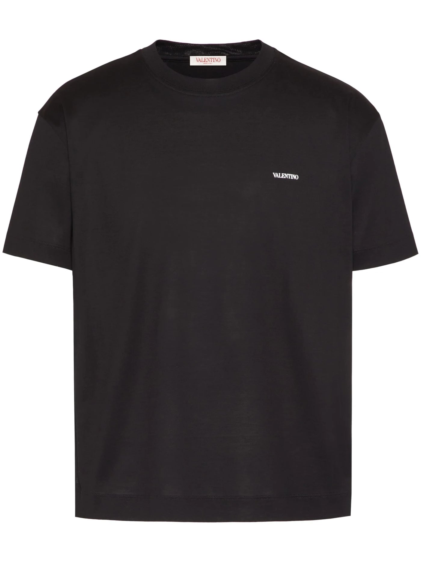 Valentino Garavani – Schwarzes T-Shirt mit Logo-Aufdruck