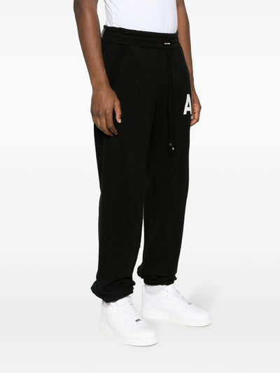 Amiri – Schwarze Jogginghose mit Hockey 23-Logo-Patch