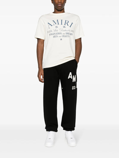 Amiri – Schwarze Jogginghose mit Hockey 23-Logo-Patch