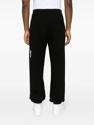 Amiri – Schwarze Jogginghose mit Hockey 23-Logo-Patch