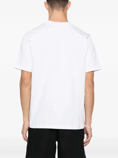Casablanca Tennis Club – Weißes T-Shirt mit Icon-Print