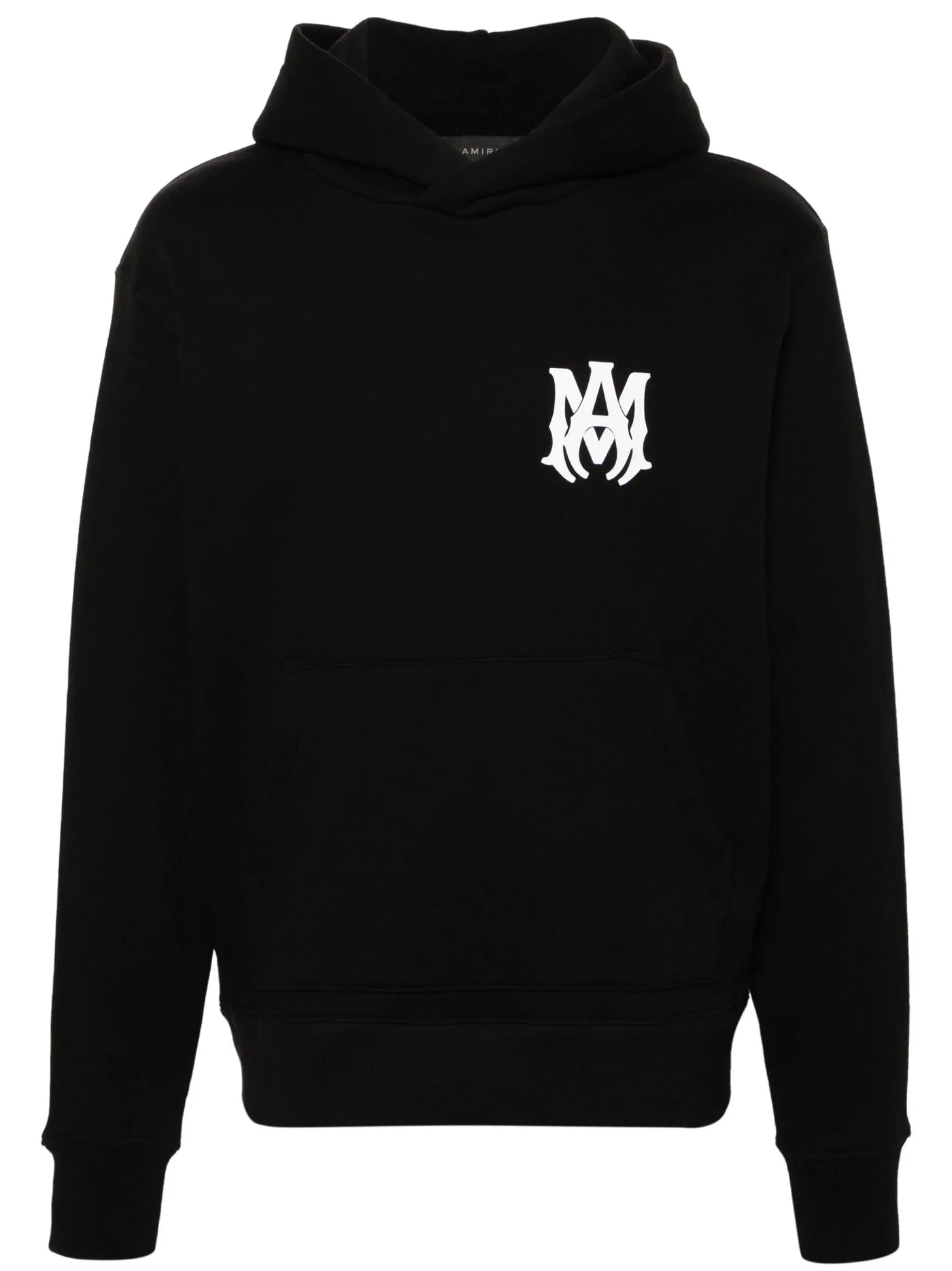 Amiri – Schwarzer Kapuzenpullover mit MA Core-Logo-Print
