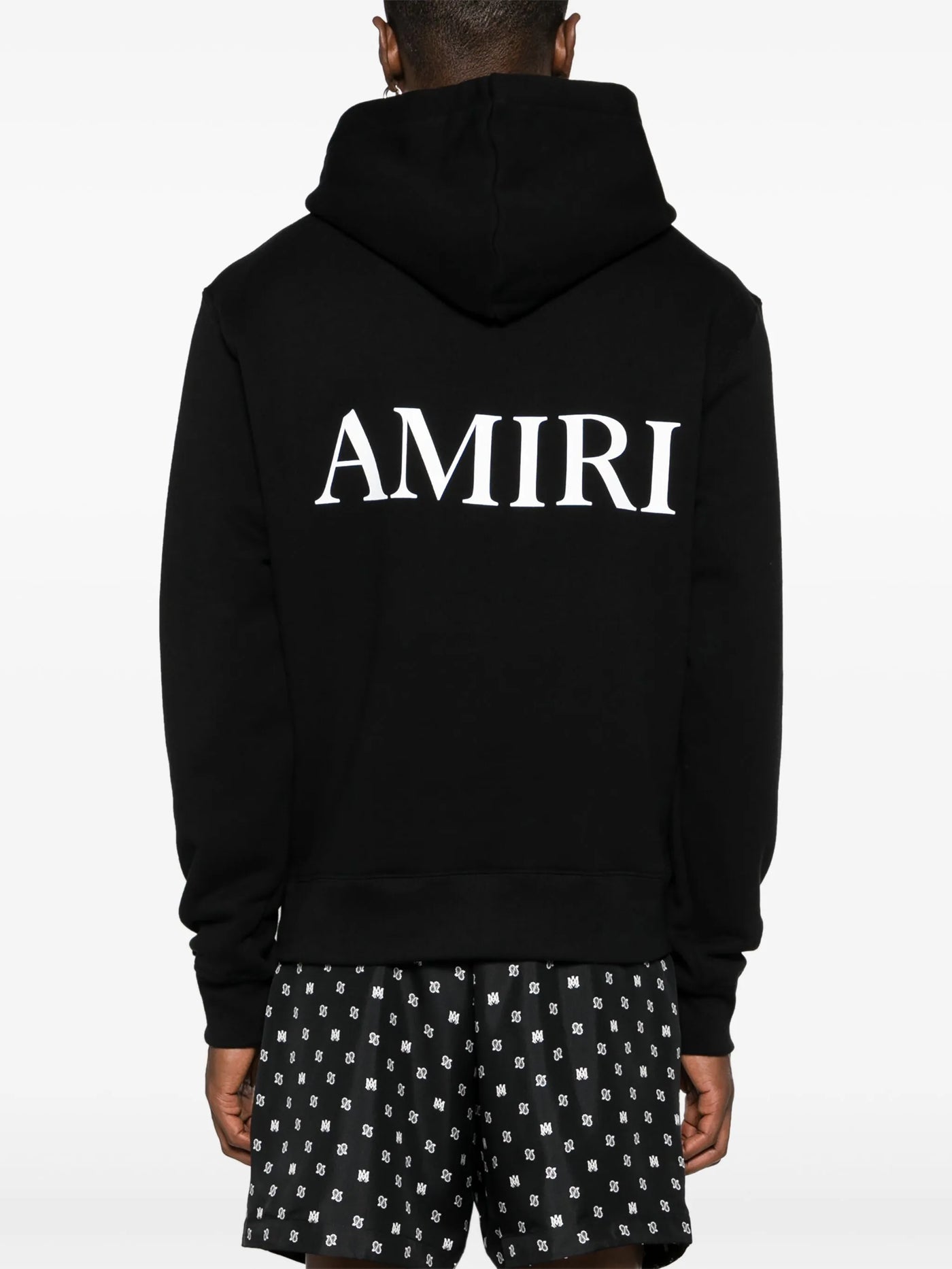 Amiri – Schwarzer Kapuzenpullover mit MA Core-Logo-Print