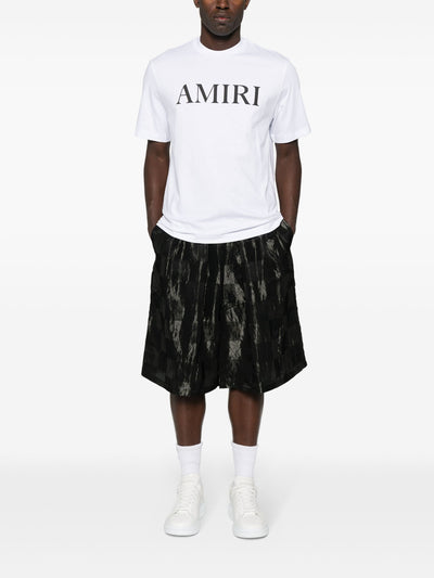Amiri – Weißes T-Shirt mit Core-Logo-Aufdruck