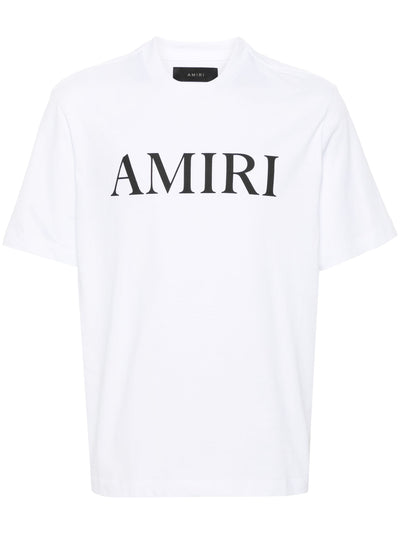 Amiri – Weißes T-Shirt mit Core-Logo-Aufdruck