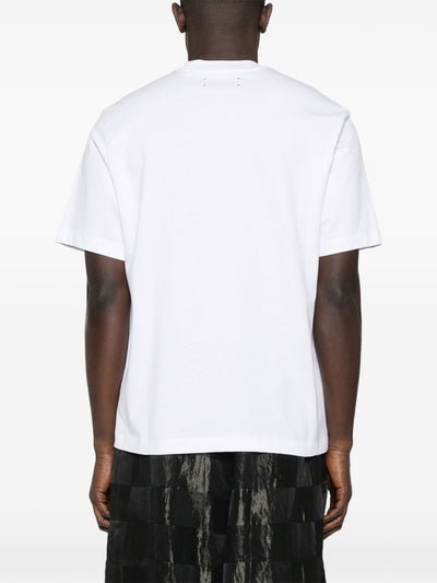 Amiri – Weißes T-Shirt mit Core-Logo-Aufdruck