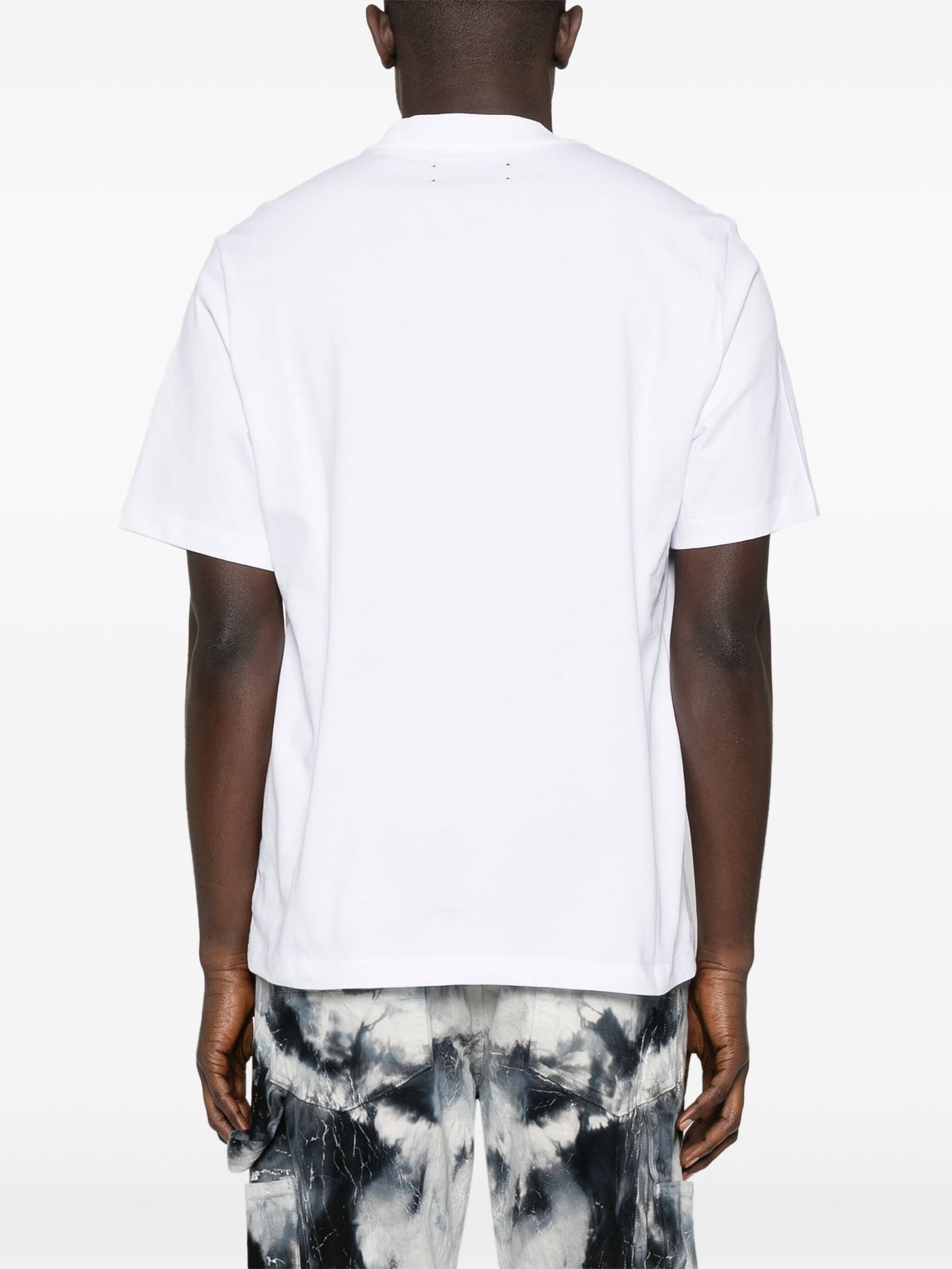 Amiri – T-Shirt „Art District“ mit Print in Weiß