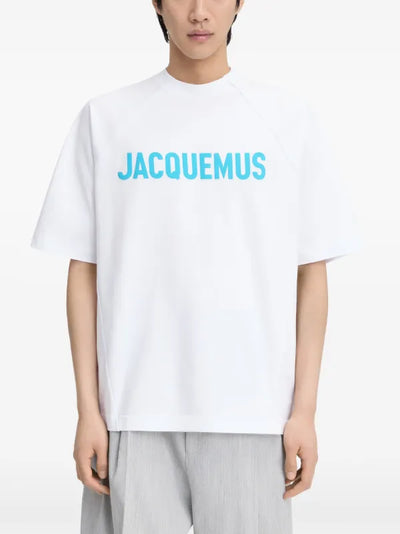 Jacquemus La Casa 'Le t-shirt Typo' T-Shirt Weiß
