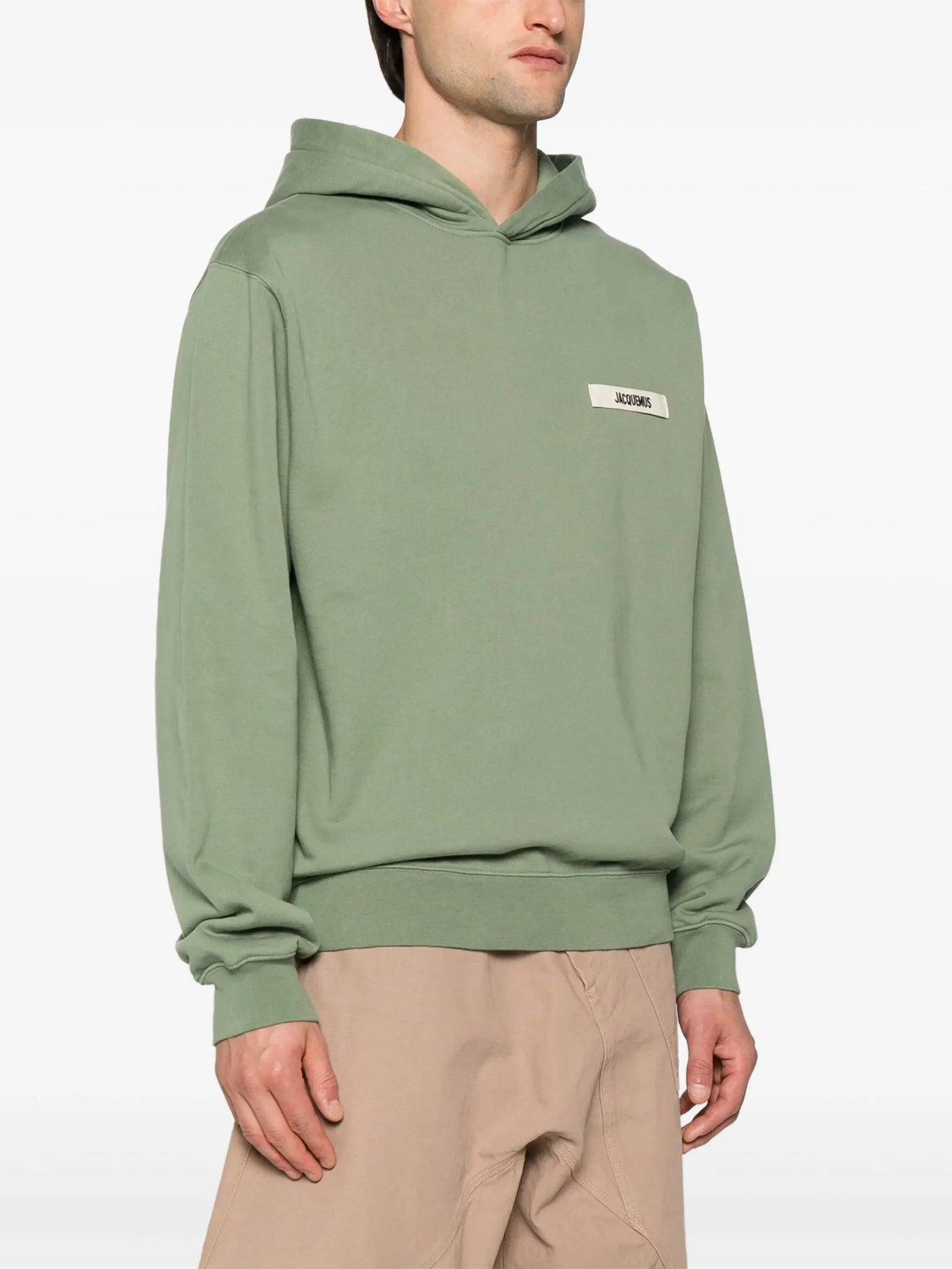 Jacquemus The Gros Grain Hoodie Grün