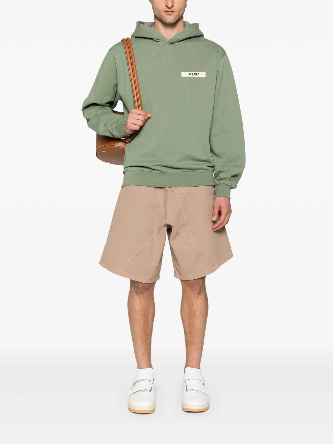 Jacquemus The Gros Grain Hoodie Grün