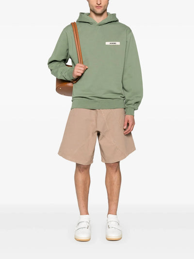 Jacquemus The Gros Grain Hoodie Grün
