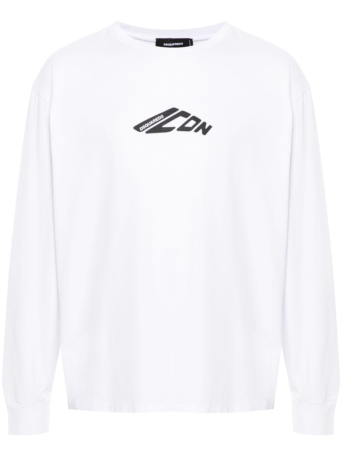 Dsquared2 – Weißes Sweatshirt mit Icon-Logo der New Generation