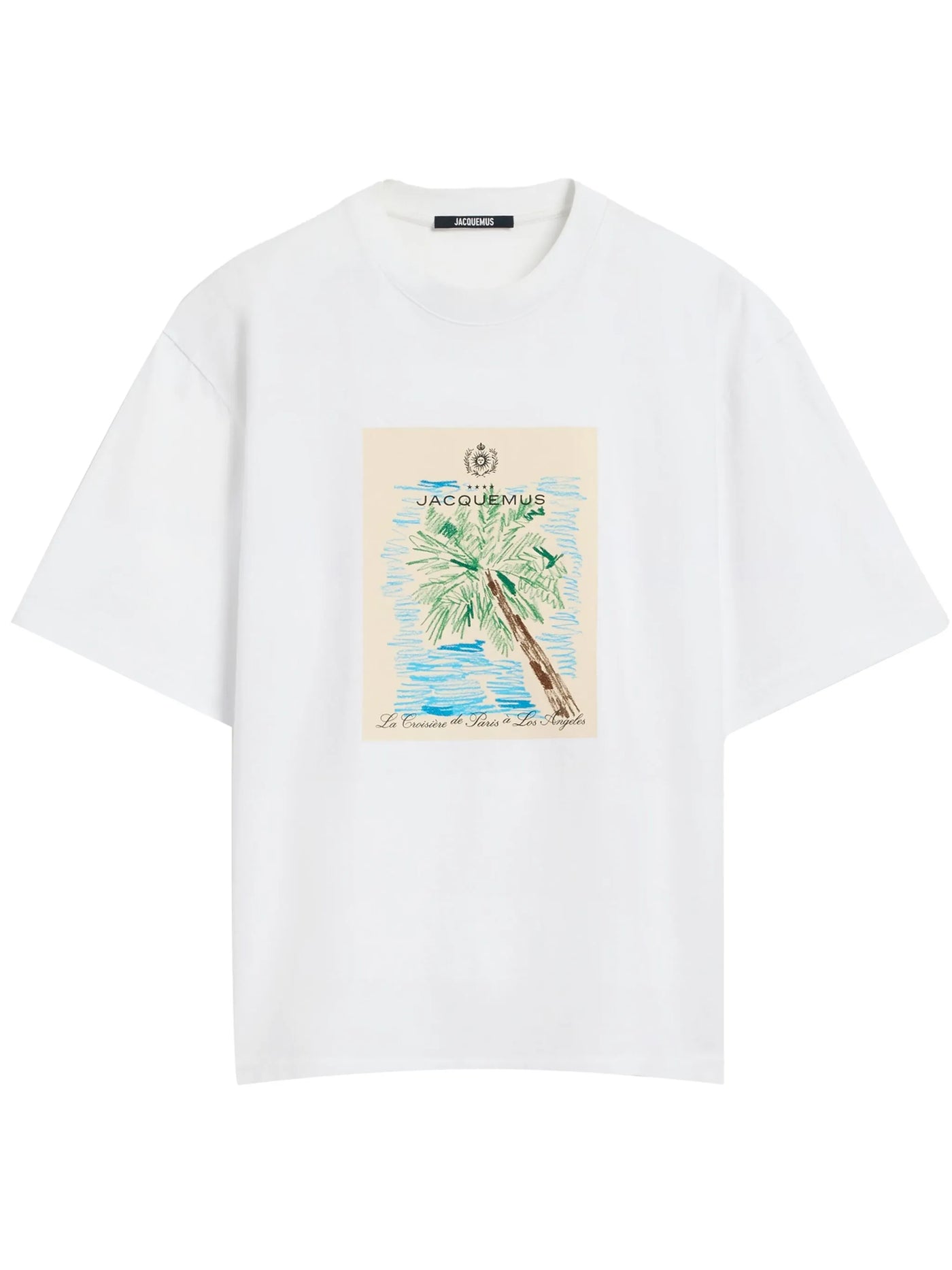 Jacquemus „Le Marino“-T-Shirt in Weiß