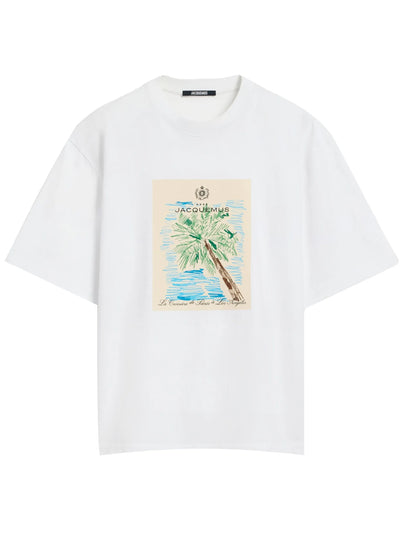 Jacquemus „Le Marino“-T-Shirt in Weiß