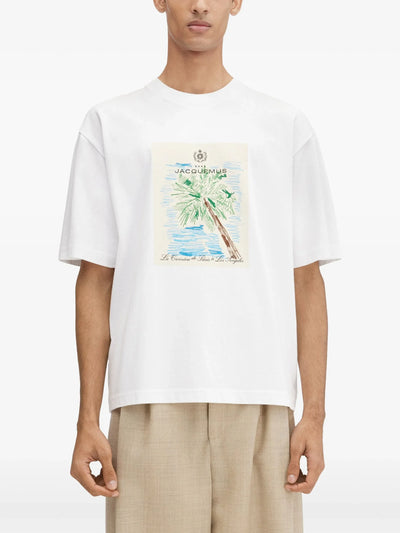 Jacquemus „Le Marino“-T-Shirt in Weiß